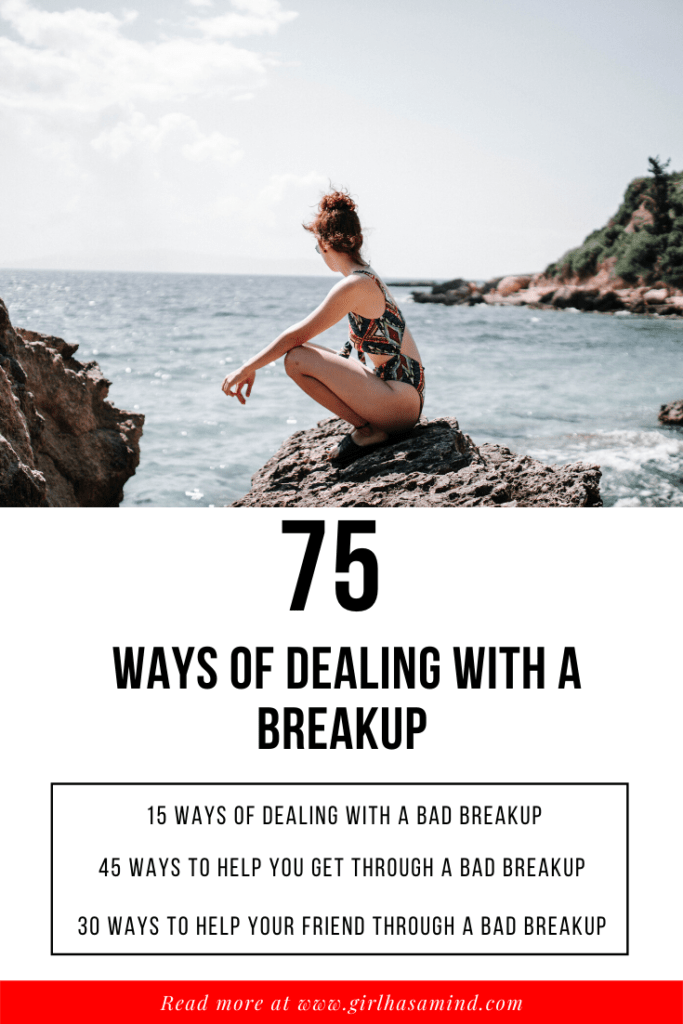 75 Pieces of The BEST Breakup Advice You’ll Ever Receive Plus Breakup Advice That’s Actually Helpful and Makes Sense | girlhasamind.com | #breakup #breakupadvice #love #relationships #relationshiphelp #BreakingUpARelationship #successmindset #positivethinking #advice #girlhasamind