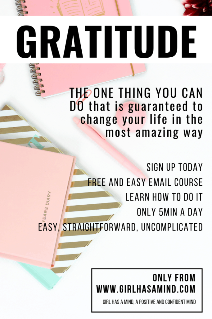 Take the Easy 30 Day Gratitude Challenge - Free and Easy Email Course - Sign up now | girlhasamind.com | #gratitude #girlhasamind #positivemindset #challenge #gratitudechallenge #30daygratitudechallenge #successmindset #positivethinking