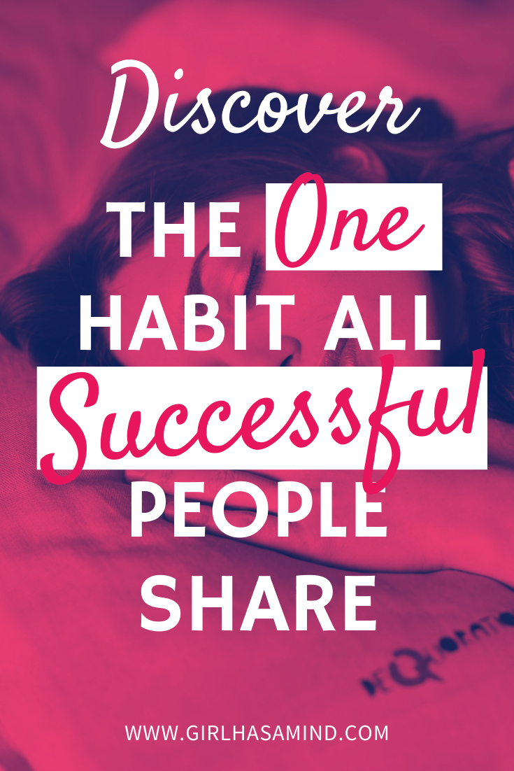 Learn The ONE Habit All Successful People Share