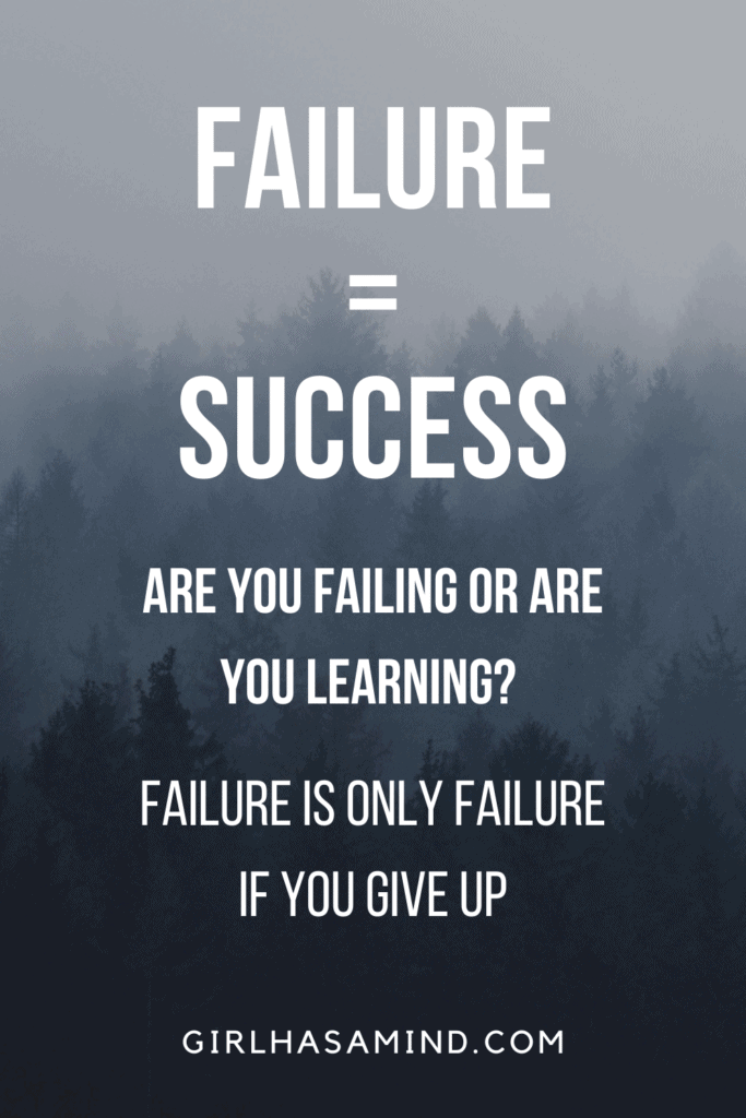 Failure Leads To Success