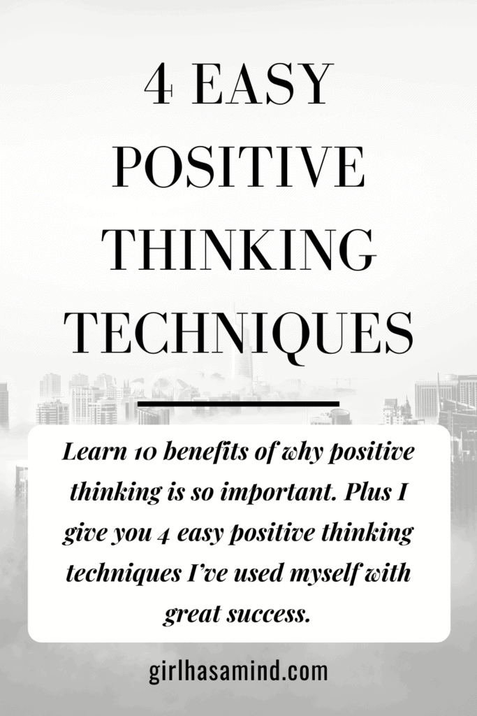 Positive thinking techniques