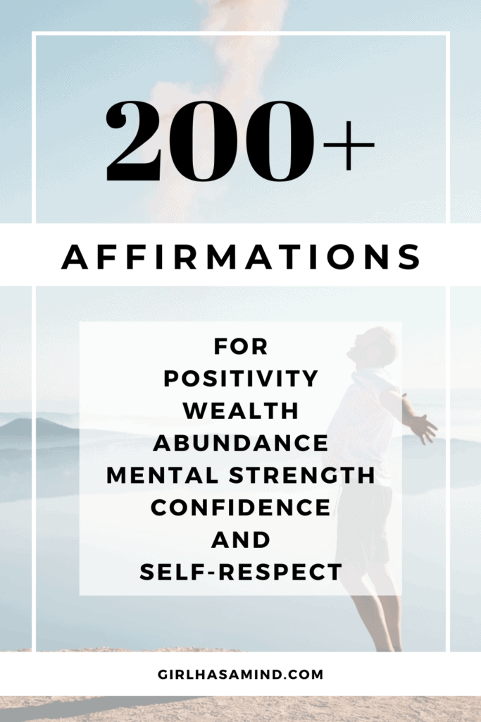 list of powerful affirmations