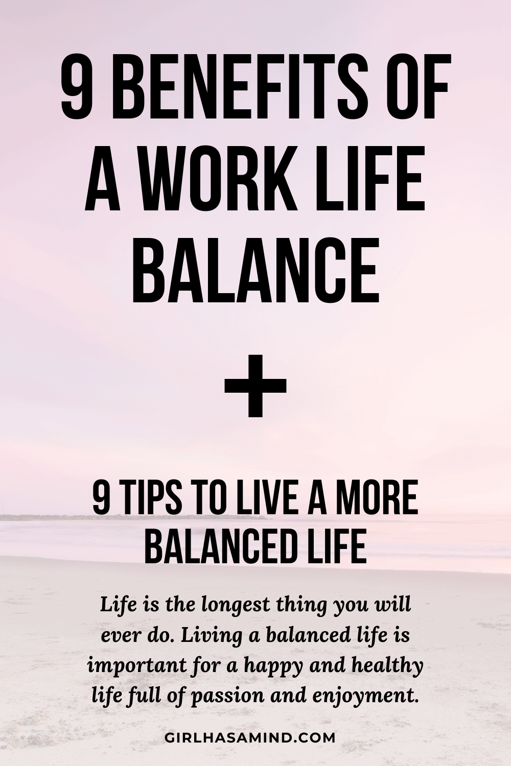 why balance is important in life