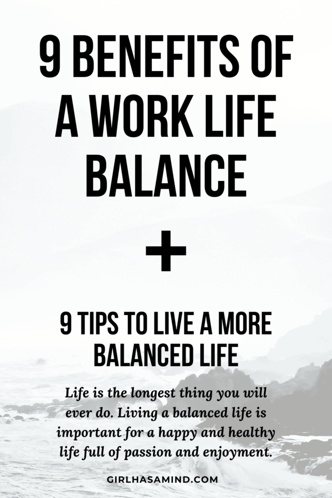 why balance is important in life