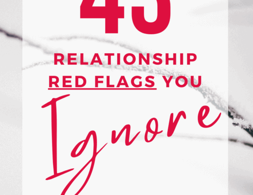 red flag in a relationship