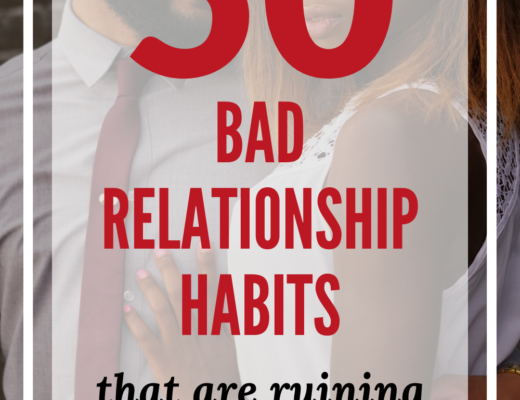 bad relationship habits